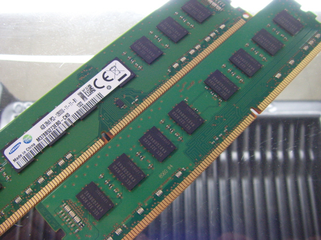 [중고]삼성 데스크탑 DDR3 4GB PC3-12800U 양면