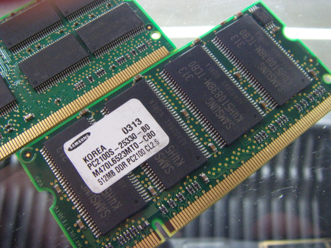 [중고]삼성 노트북 DDR 512MB PC-2100S