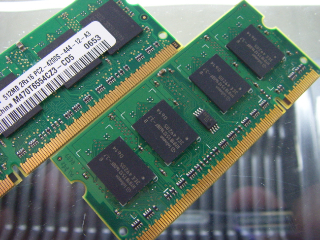 [중고]삼성 노트북 DDR2 512MB PC2-4200S