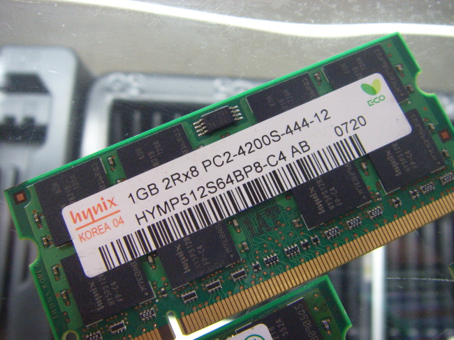 [중고]외산 노트북 DDR2 1GB PC2-4200S