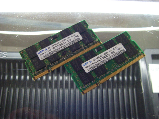 [중고]삼성 노트북 DDR2 1GB PC2-4200S