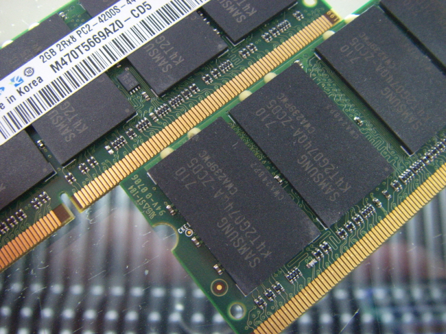 [중고]삼성 노트북 DDR2 2GB PC2-4200S