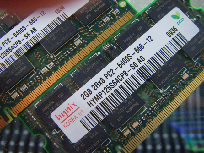 [중고]하이닉스 노트북 DDR2 2GB PC2-6400S