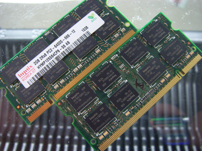 [중고]하이닉스 노트북 DDR2 2GB PC2-6400S
