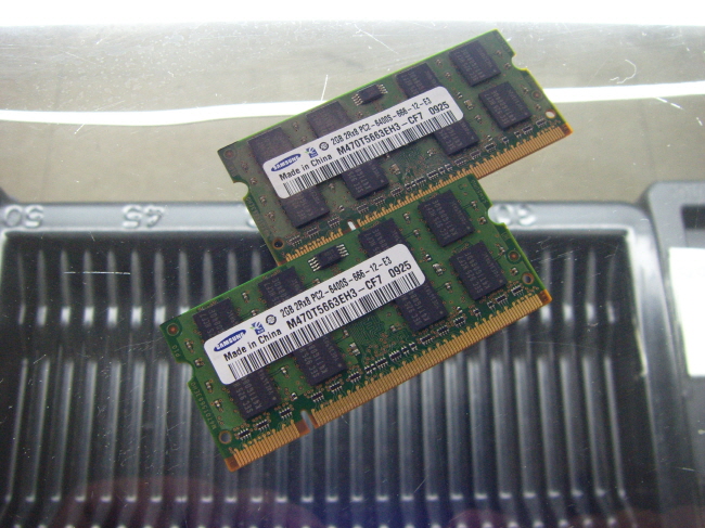 [중고]삼성 노트북 DDR2 2GB PC2-6400S