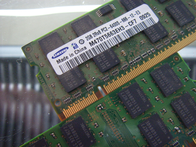 [중고]삼성 노트북 DDR2 2GB PC2-6400S