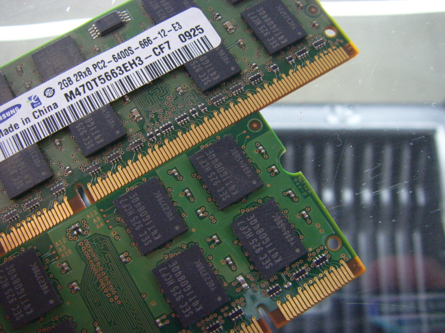 [중고]삼성 노트북 DDR2 2GB PC2-6400S