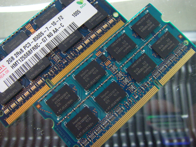 [중고]하이닉스 노트북 DDR3 2GB PC3-8500S