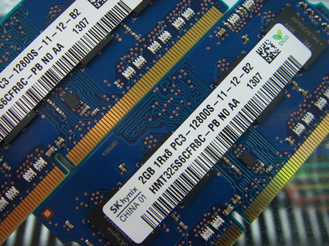 [중고]하이닉스 노트북 DDR3 2GB PC3-12800S