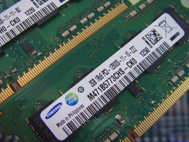 [중고]삼성 노트북 DDR3 2GB PC3-12800S