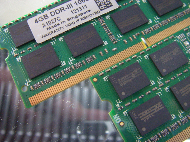 외산 노트북 DDR3 4GB PC3-8500S