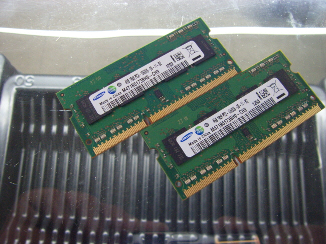 [중고]삼성 노트북 DDR3 4GB PC3-10600S