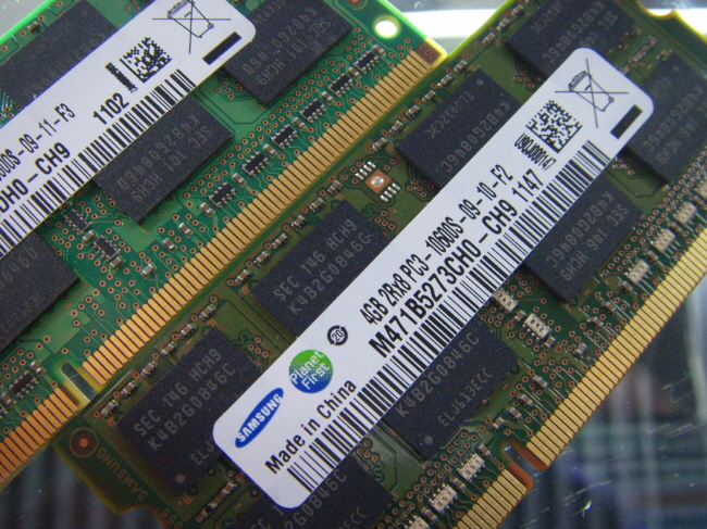 [중고]삼성 노트북 DDR3 4GB PC3-10600S