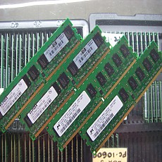 [중고]외산 서버용  DDR2 2G PC2-6400E ECC unbuffered(