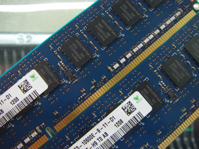 [중고] 외산 DDR3 2GB PC3-10600E ECC unbuffere