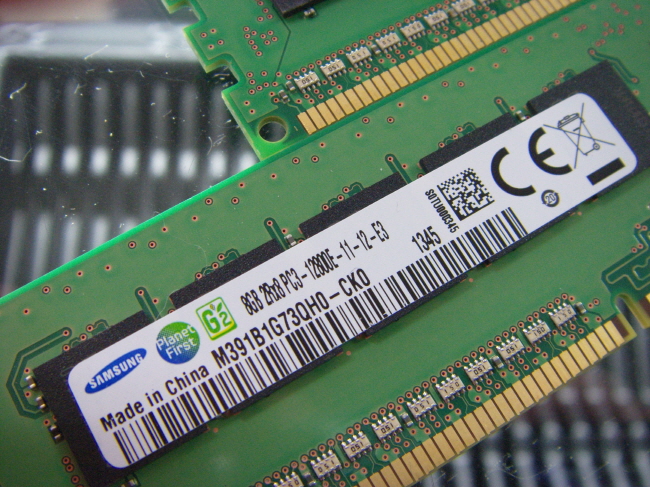 삼성 서버용 DDR3 8GB PC3-12800E ECC unbuffere
