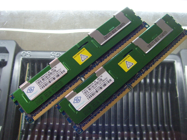[중고]외산 서버용 DDR3 4GB PC3-8500R ECC 레지스터